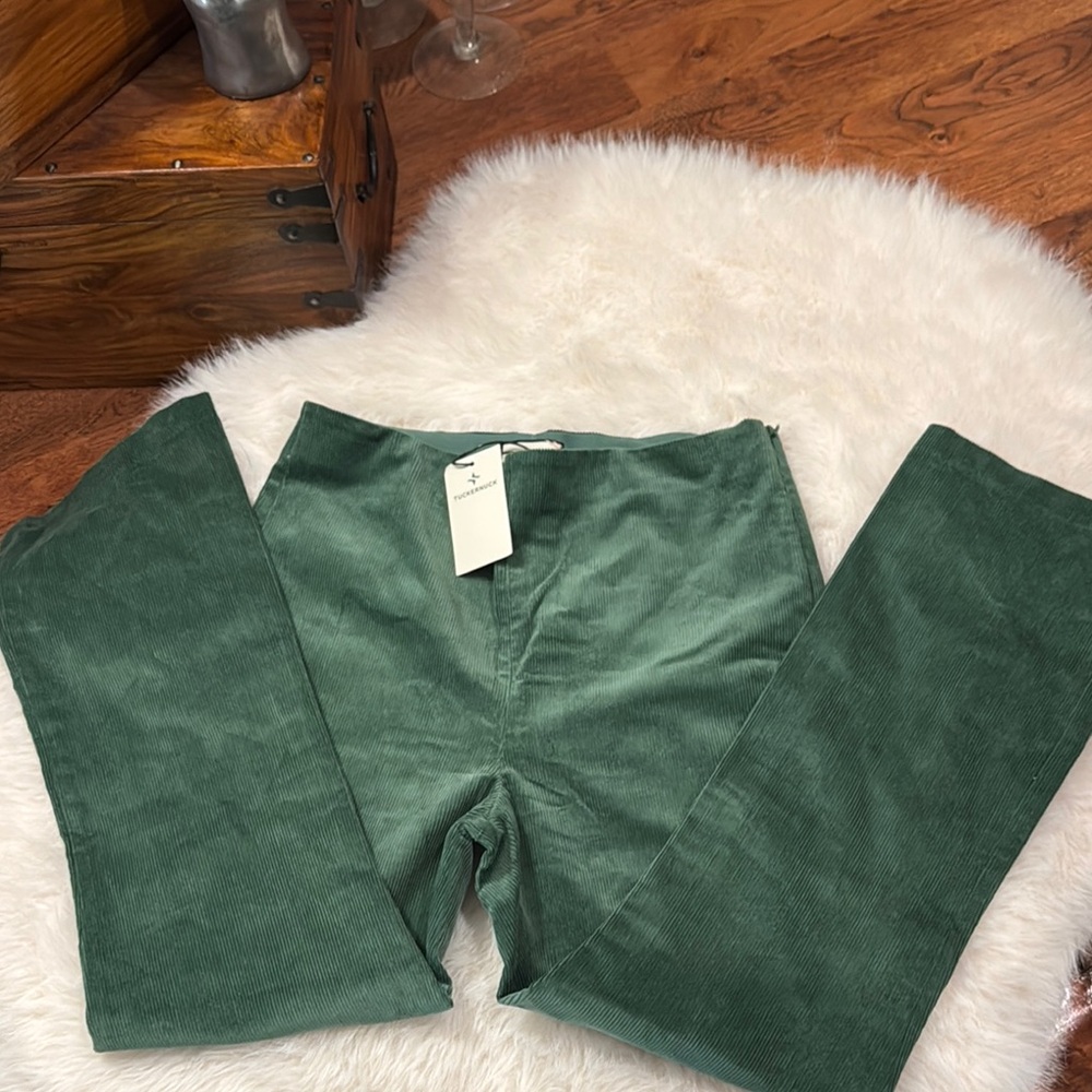 Tuckernuck Teal Corduroy Pants Size XL NWT.